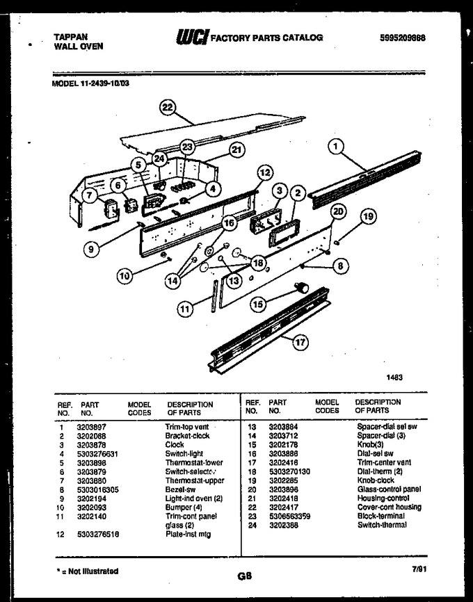Diagram for 11-2439-00-03