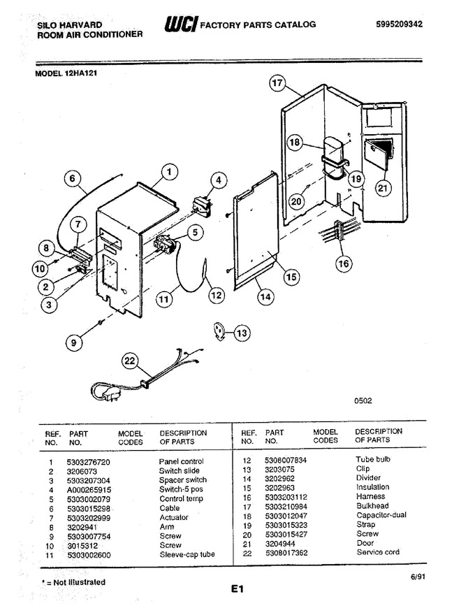 Diagram for 12HA121