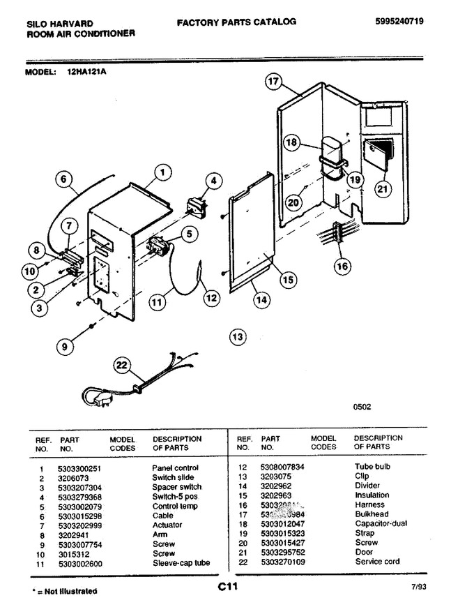 Diagram for 12HA121A