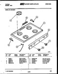 Diagram for 03 - Cooktop Parts