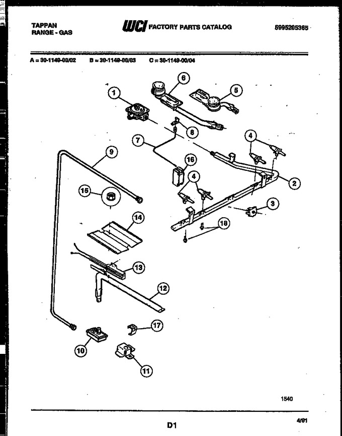 Diagram for 30-1149-00-04