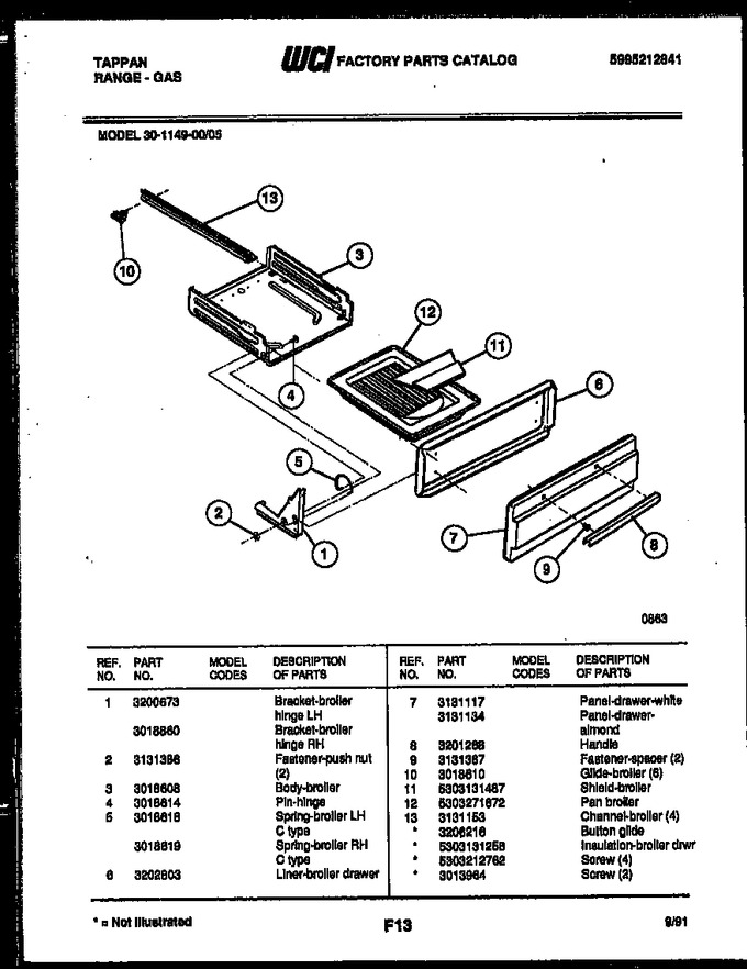 Diagram for 30-1149-00-05