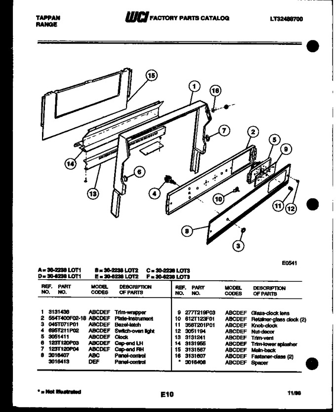 Diagram for 30-2238-66-03