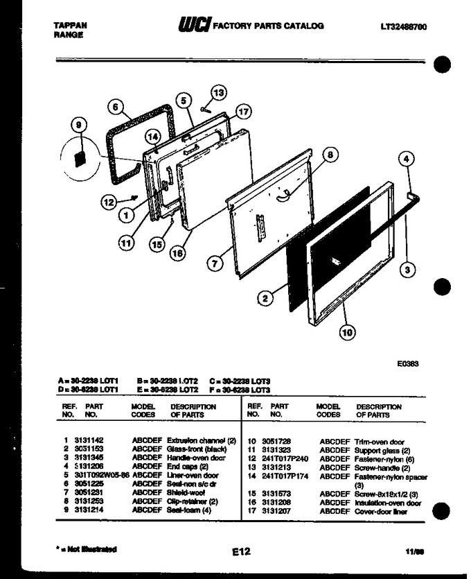 Diagram for 30-2238-00-01