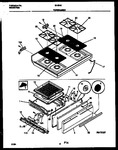 Diagram for 05 - Cooktop And Broiler Drawer Parts