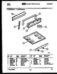 Diagram for 02 - Backguard And Cooktop Parts