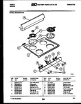 Diagram for 05 - Backguard And Cooktop Parts