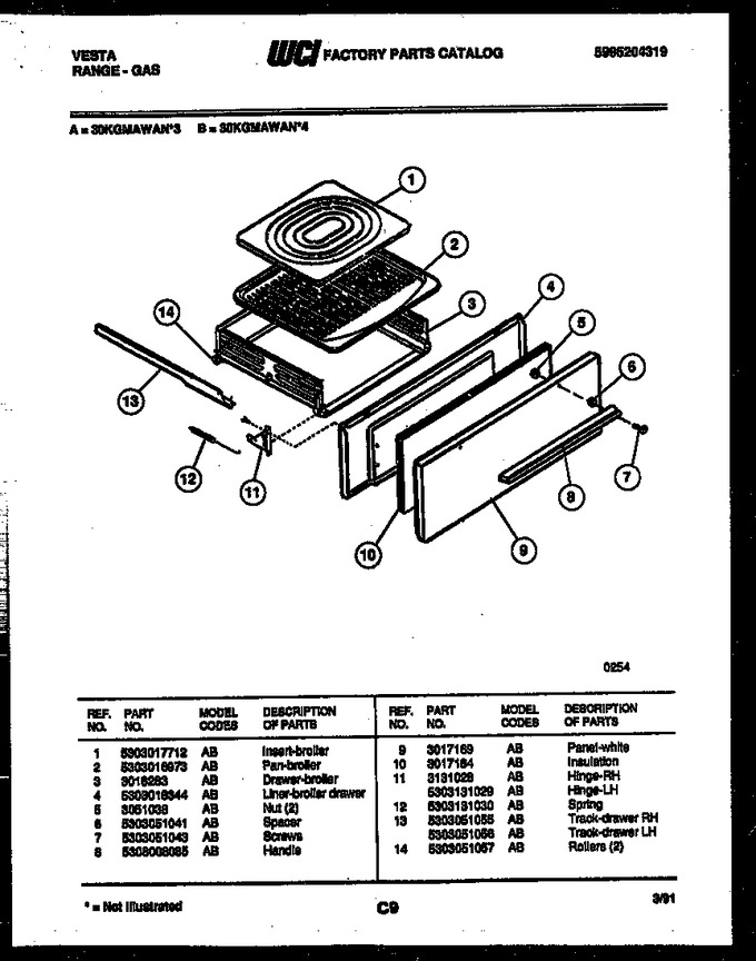 Diagram for 30KGMAWAN4-23