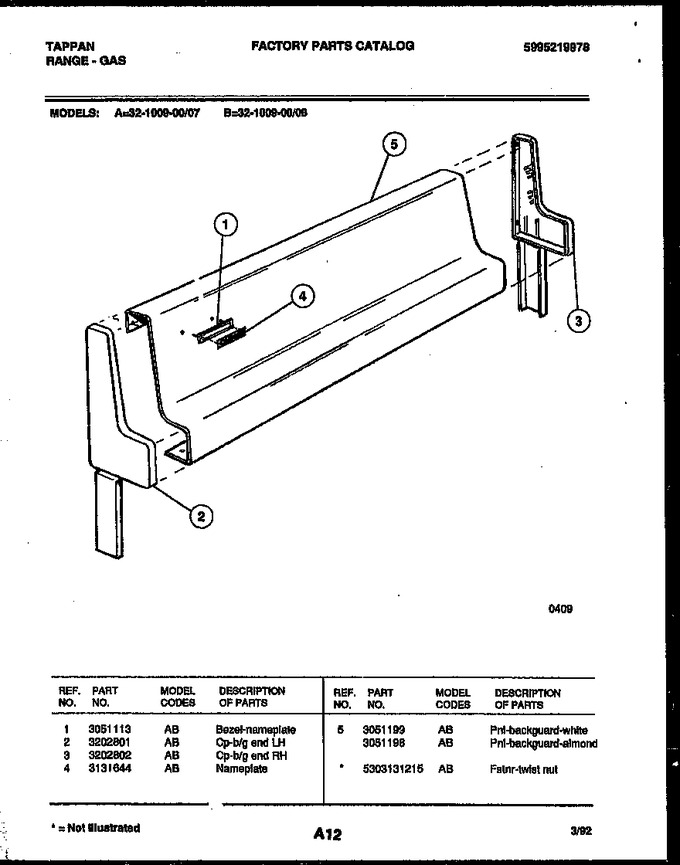 Diagram for 32-1009-00-07