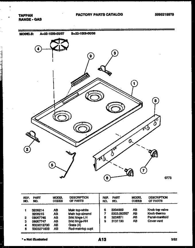 Diagram for 32-1009-00-08