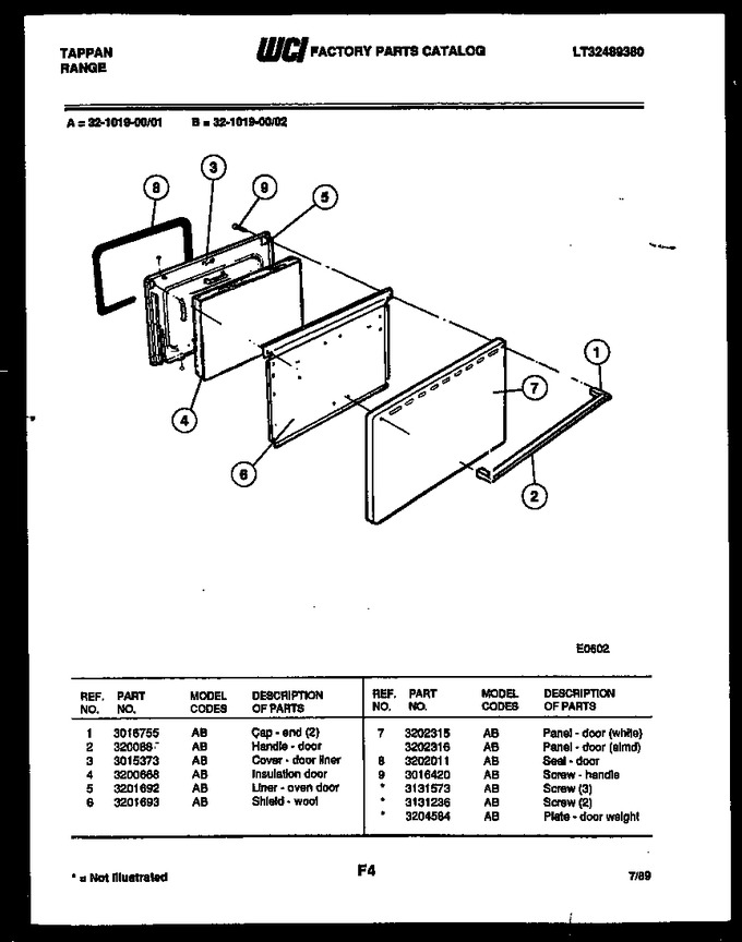 Diagram for 32-1019-00-01