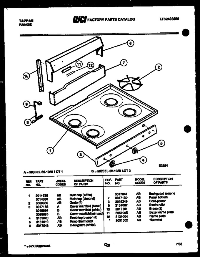 Diagram for 32-1038-00-01
