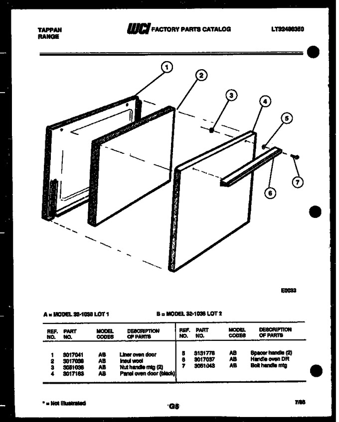 Diagram for 32-1038-00-01