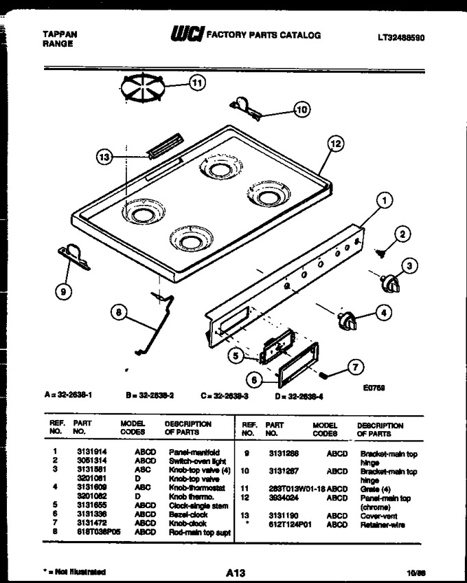 Diagram for 32-2638-00-04