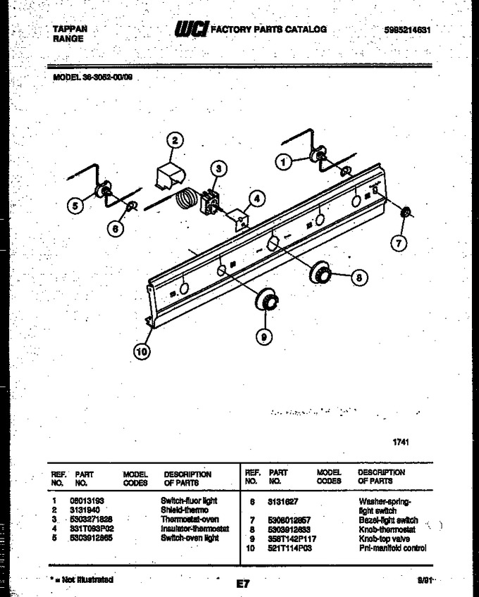 Diagram for 36-3052-66-09