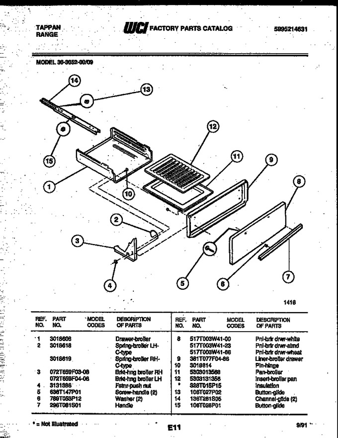 Diagram for 36-3052-66-09