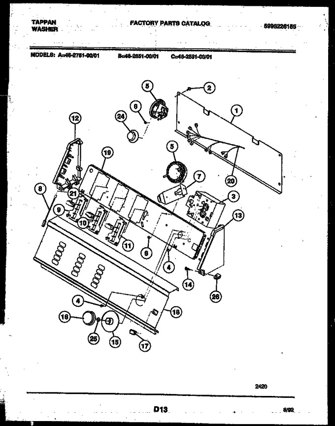 Diagram for 46-2551-00-01