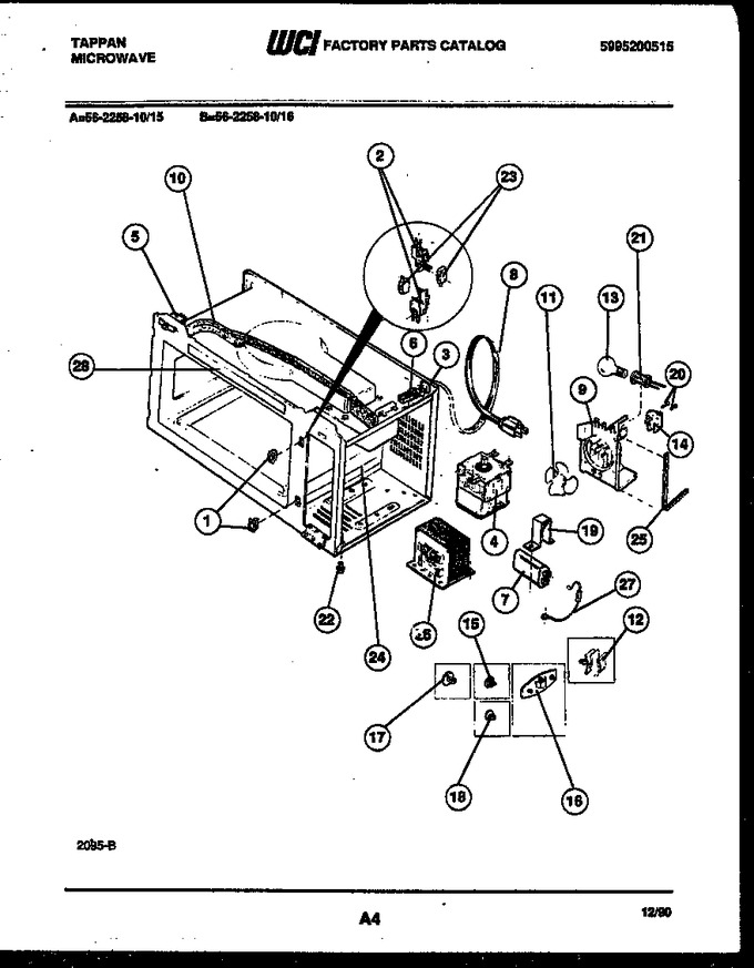 Diagram for 56-2258-10-16