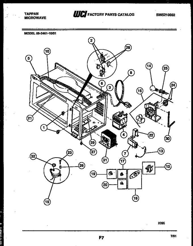 Diagram for 56-2461-10-01