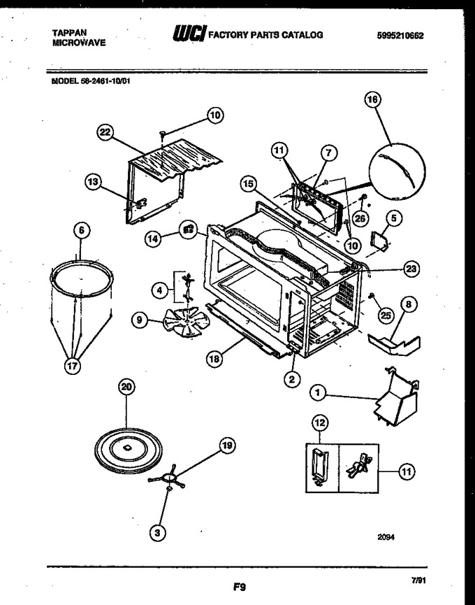 Diagram for 56-2461-10-01