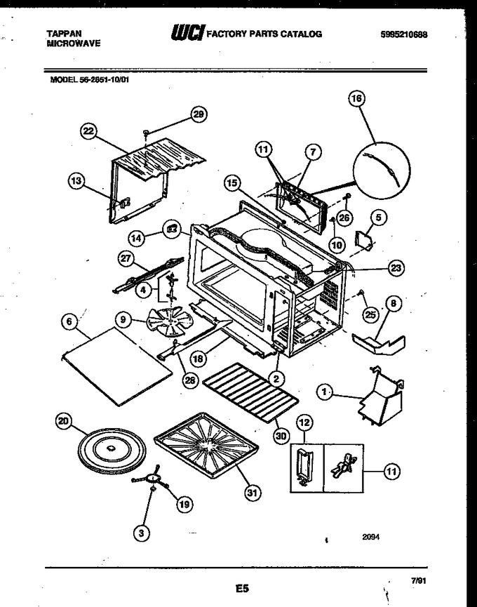 Diagram for 56-2851-10-01