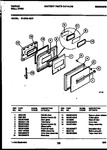 Diagram for 04 - Lower Oven Door Parts