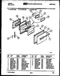Diagram for 04 - Lower Oven Door Parts