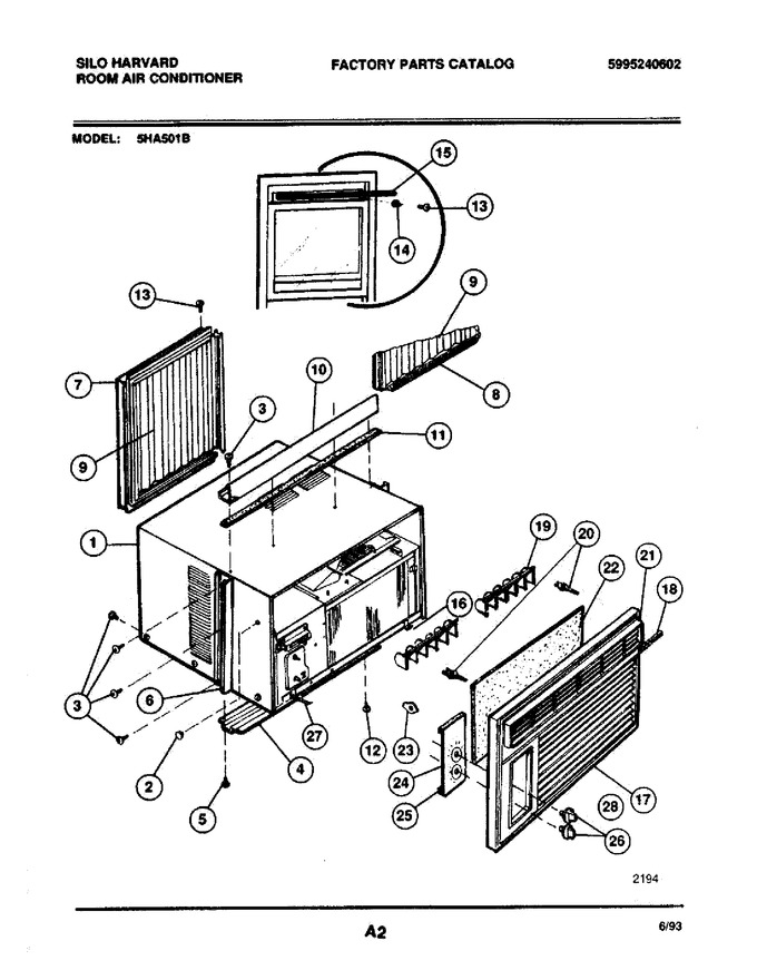 Diagram for 5HA501B