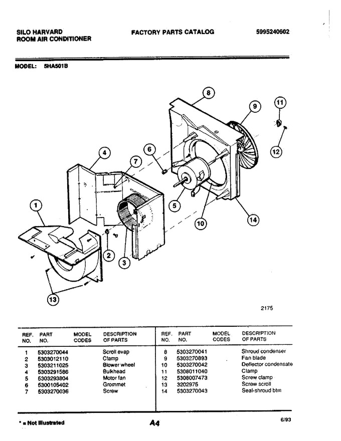 Diagram for 5HA501B