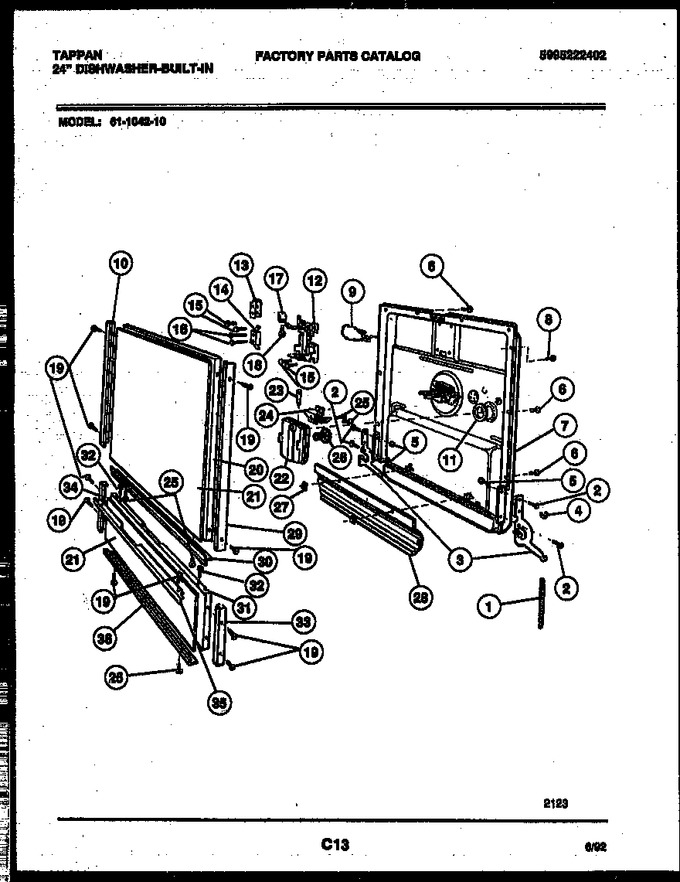 Diagram for 61-1042-10-00