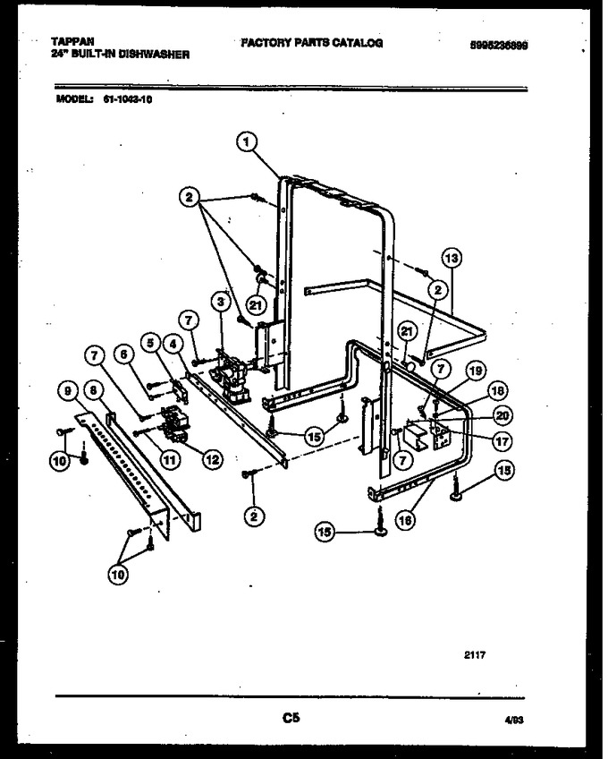 Diagram for 61-1043-10-00