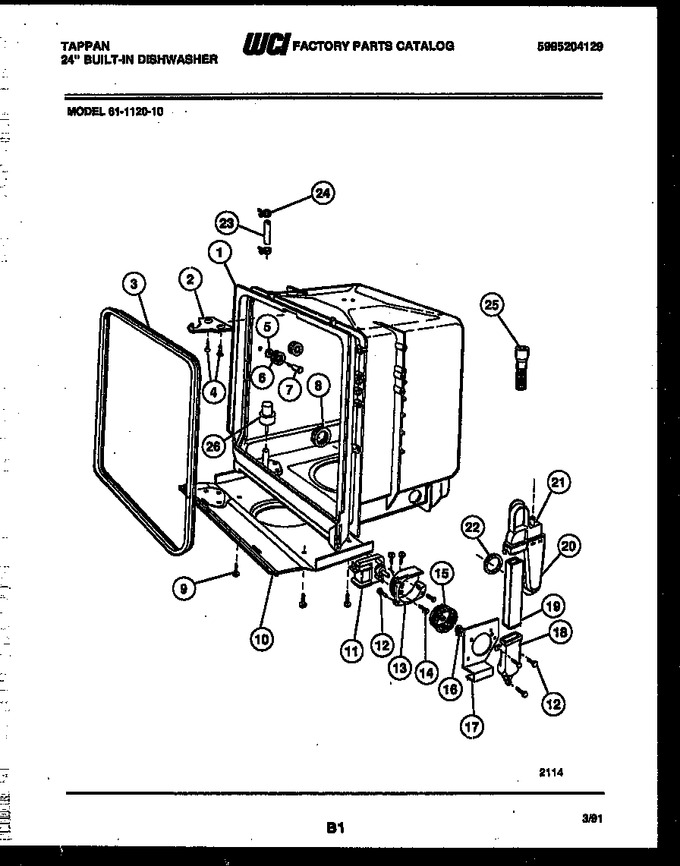 Diagram for 61-1120-10-00