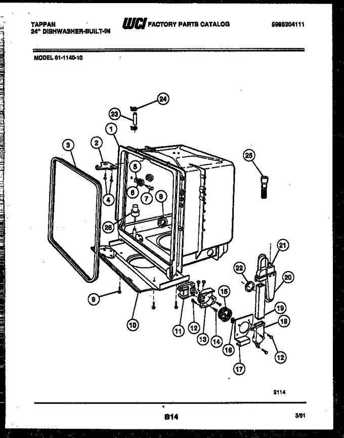 Diagram for 61-1140-23