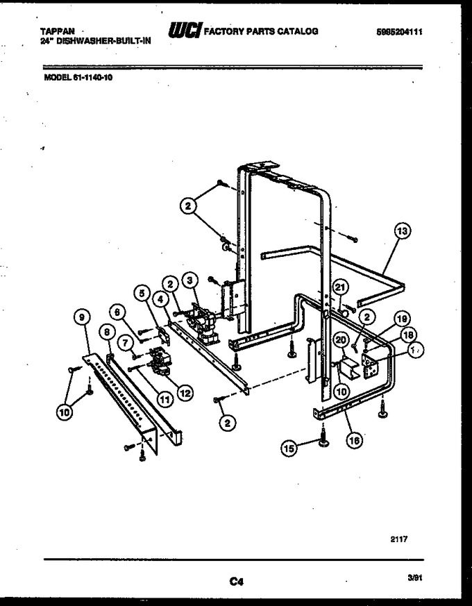 Diagram for 61-1140-23