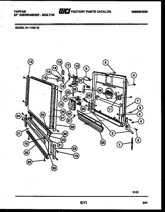 Diagram for 61-1160-23