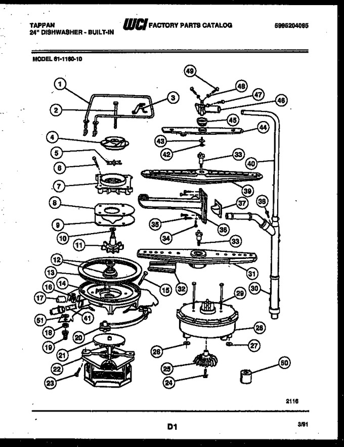 Diagram for 61-1160-10-00