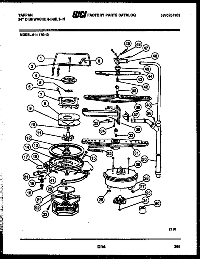Diagram for 61-1170-10-00