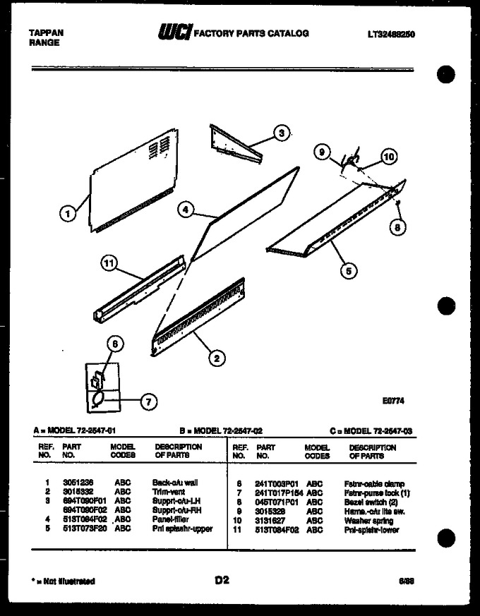 Diagram for 72-2547-00-01