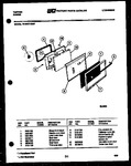 Diagram for 04 - Lower Oven Door Parts