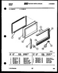 Diagram for 07 - Upper Oven Door Parts