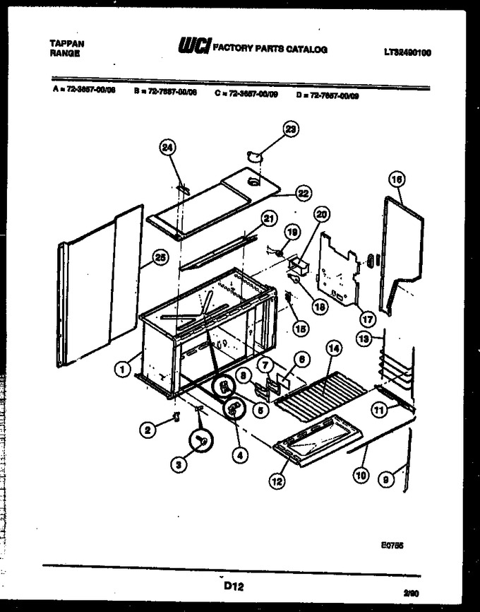 Diagram for 72-7657-66-09