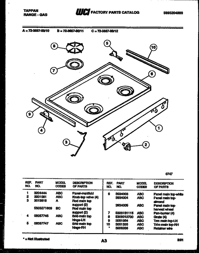 Diagram for 72-3657-66-12