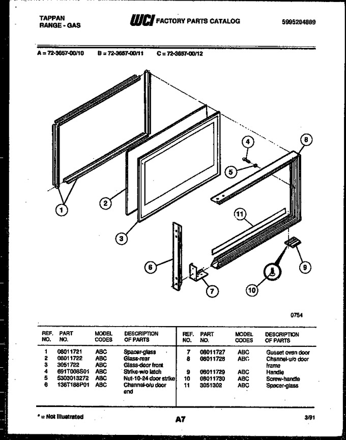 Diagram for 72-3657-66-12