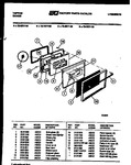 Diagram for 05 - Lower Oven Door Parts