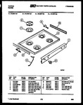 Diagram for 03 - Cooktop Parts