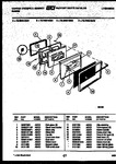 Diagram for 05 - Lower Oven Door Parts