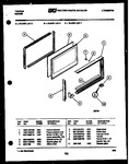 Diagram for 05 - Upper Oven Door Parts