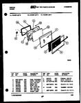 Diagram for 06 - Lower Oven Door Parts