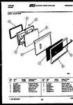 Diagram for 06 - Lower Oven Door Parts
