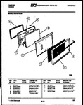 Diagram for 06 - Lower Oven Door Parts